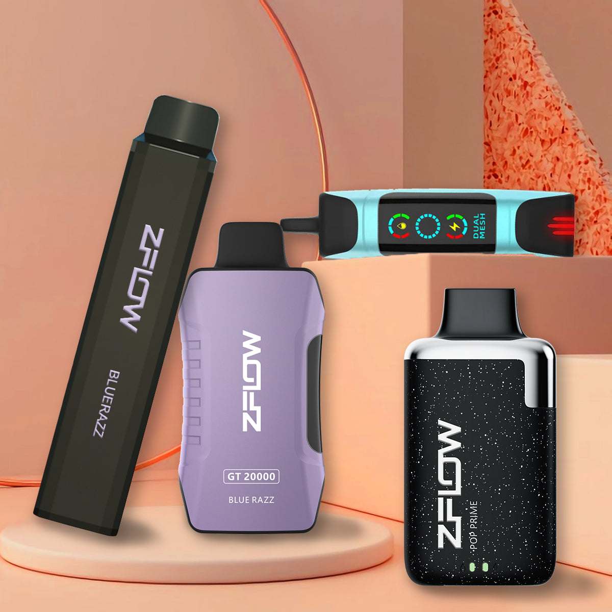 elf bar vape uk LUMINO - 35K Puffs Anti-Leak Disposable Vape with Visible Tank AH5102-A